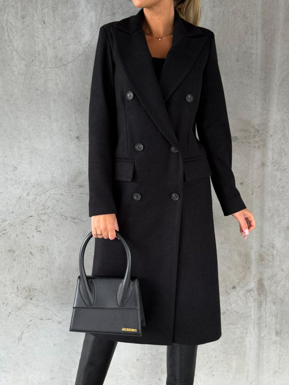 Kate™ -  Woolen Coat Long Fit